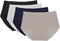 RUFINA #880 - Pack of 4 - Womens Seamless Laser Cut Full Brief Panties Soft and Comfort Underwear...