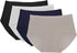 RUFINA #880 - Pack of 4 - Womens Seamless Laser Cut Full Brief Panties Soft and Comfort Underwear...