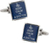 Keep Calm Doctor Cufflinks with Mens Travel Presentation Idea Box Novelty Funny Cuff Links...
