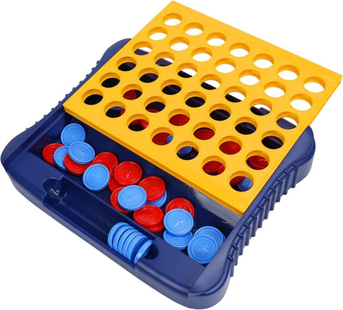 4 in a Row, Board Games, Four in a Row Game, Travel Size Line Up 4, Classic Family Toy for Kids and Family for Fun (9 Inch)...
