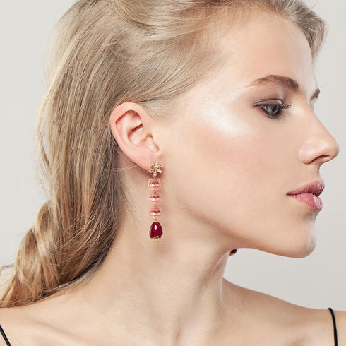 100pcs Alloy Round Column Spacer Beads European Large Hole Tube Loose Beads Bulk Metal Spacers Craft Supplies for DIY Bracelete Earrings Jewelry M...