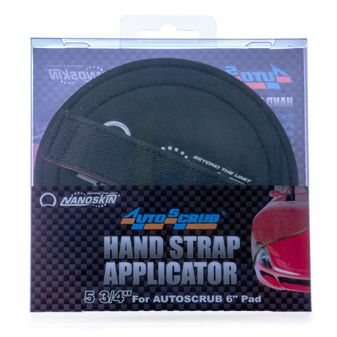 Nanoskin AUTOSCRUB 5 3/4" Hand Strap Applicator – Clay Bar Alternative for Removing Contaminants from Paint, Glass, Plastic, and Metal | Compatibl...