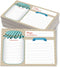 Neatz Mason Jar Recipe Cards - 50 Double Sided Cards, 4x6 inches. Thick Card Stock...