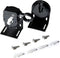 Crodless Bracket,Universal Replacement Installation Accessories for Indoor/Outdoor Sunshade and Roller Blinds(Black)...