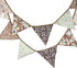 LOVENJOY Brown Floral Collection 100% Cotton Banner for Wedding Baby Shower Party Decoration...
