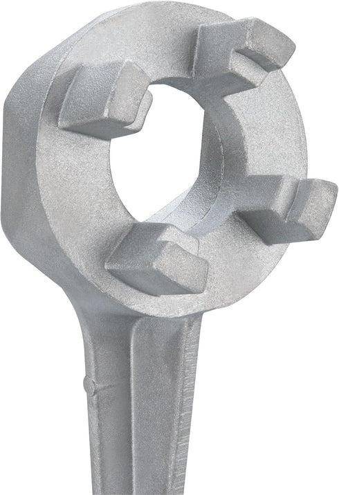 Performance Tool W54160 Aluminum Bung Wrench - Universal Tool for Safe Drum Cap Removal...