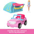 Barbie Mini BarbieLand Doll & Toy Vehicle Sets, 1.5-inch Doll & SUV with Color-Change Surprise & Tent Accessory...