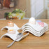 Egg Cups for Soft Boiled Eggs, Ceramic Egg Cup, Soft Boiled Egg Holder 6 + 1 Egg Topper Cutter for Decor/Breakfast/Brunch...