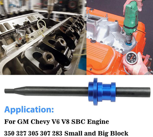 For GM Chevy Oil Pump Primer Tool Compatible with GM Chevy V6 V8 350 327 305 307 283 SBC 454 BBC Engine Small Big block...