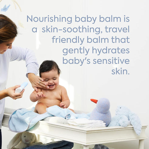 Goodnest® Baby & Toddler Travel Balm Stick - Fragrance-Free, Unscented, 6 Natural Moisturizers, Travel Balm, Organic Baby Balm, Hypoallergenic, Re...