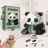 Mini Building Blocks- Bamboo Panda, Party Favors- Micro Blocks Panda Toy for Kids 6 7 8 9 10+, Mini Blocks Building Sets for Adults, Easter/Birthd...