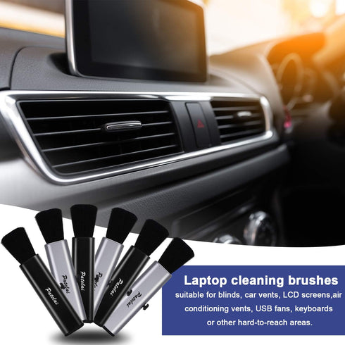 6 Pieces Portable Laptop Cleaning Brush Electronic Cleaning Brush Swipe Computer Brush for Laptops Keyboard Mobile Phones Cameras Digital Products...