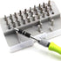Buspoll Mini Screwdriver Set, Magnetic Precision Screwdrivers Bit Set (Star, Y, Torx, Triangle, Phillips, Slotted, U, Hex Heads) Repair Tools Kit ...