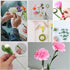 Floral Arrangement Kit Bouquet DIY Making Tools 24 Gauge Floral Stem Wire,24 Gauge Paddle Wire,Wire Cutter,Tapes...