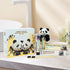 Panda Toothpaste 5-in-1 Contains One Bamboo Charcoal Toothpaste + One Bamboo Leaf Toothpaste?Two Bamboo Toothbrushes?and One Panda Doll. (15.34 Oz...