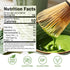 Organic Matcha Green Tea Powder-4oz(113g) Tin, 100% Natural & Pure, Ceremonial Grade, No Additives or Fillers, NO GMO...