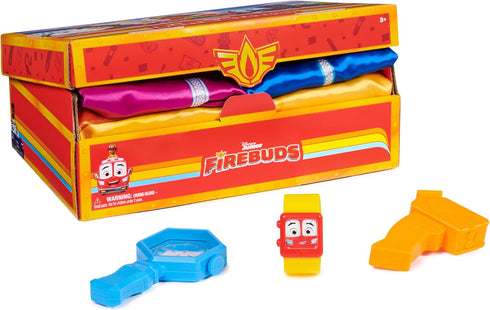 Dress Up Trunk, Kids’ Dress Up & Pretend Play Set with Firefighter Costume, Police Officer Costume and EMT Costumes for Kids 3+...