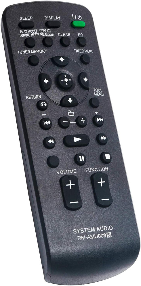 RM-AMU009 Remote fit for Sony Mini Hi-Fi Component System MHC-EC609iP CMT-CX4iP CMT-MX500i MHC-EC709iP MHC-EC909iP MHC-EC79i CMT-LX20i MHC-EC69i M...