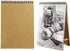 iXinyc A4 (11.69"x8.27") Spiral Sketch Book, Sketchbook for Drawing and Sketching, 30 Sheets, 160gsm Paper, Vertical Sketch Pad...