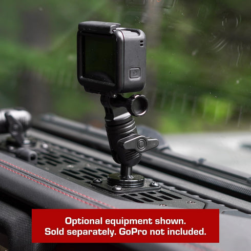 Dash Mount Camera Holder Compatible with GoPro - Attaches to 20mm Mounting Ball...