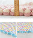 3 Rolls Pomp-A-Doodle Yarn,100% Polyester Jelly Bean POM-POM Ball Yarn for Crochet Knitting Handcraft Mat Pet Nest 450g (Sunny Day)...