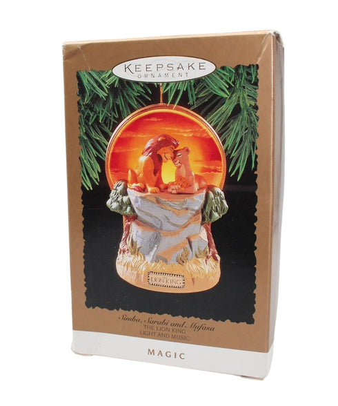 Hallmark KEEPSAKE Ornament Simba, Sarabi and Mufasa: The Lion King Light and Music MAGIC...