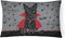 Caroline's Treasures VHA3037PW1216 Halloween Vampire Scottie Canvas Fabric Decorative Pillow Machine Washable, Indoor Outdoor Decorative Pillow fo...