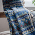 vctops Bohemian Cotton Linen Geometric Printed Window Curtain Panel with Tassels Rod Pocket Room Darkening Curtain Panel for Living Room Bedroom, ...