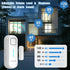 DAYTECH Freezer Door Alarm with Delay 1/2/3/4 mins When Left Open Window Chime Close Doors Reminder Refrigerator Door Alarm 0 to 120 dB for Fridge...