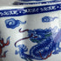 Yxhupot Teapot 15oz Blue White Porcelain China Stainless Steel Infuser Dragon and Phoenix (cihu long)...