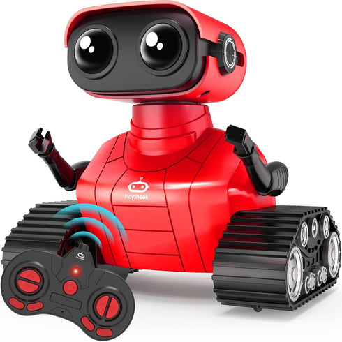Robot Toys Remote Control Robot Toy Rechargeable Emo Robot with Auto-Demonstration Kids Robot RC Robot for Kids Smart Robot Gift for Children Age ...