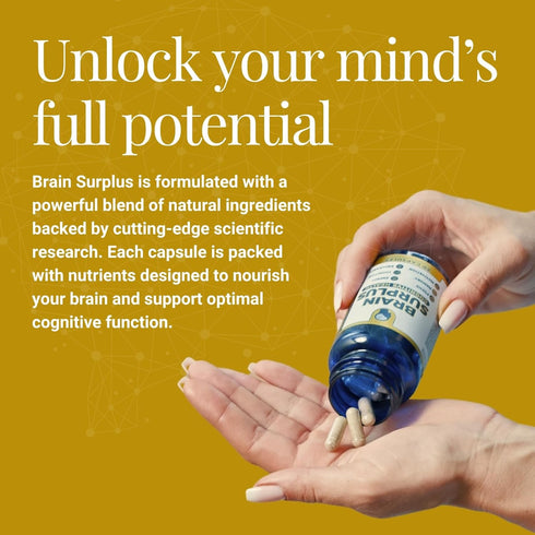 Nootropic Supplement for Memory, Focus, Energy: with Lions Mane, Ginkgo Biloba, Alpha GPC, Vitamin B12 Non GMO, Vegan, Gluten Free...