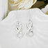 AeraVida Endless Symbol Infinity Love .925 Sterling Silver Dangle Earrings...