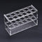 Acrylic Test Tube Holder Rack 12 Sockets for 25ml Centrifuge Tubes Clear (25ml,12 Sockets)...