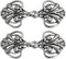 Shawl Clip 4 Pairs Cape or Cloak Clasp Fasteners Sew On Hooks and Eyes Cardigan Clip...