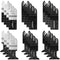 24 Pcs Oscillating Tool Blade, Universal Wood Metal Oscillating Saw Blades, Quick Release Multi Tool Blades Kits Compatible with Dewalt, Milwaukee...