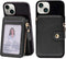 M-Plateau Small Wallet for Women Large Capacity with ID Window, Phone Wallet with 3M Adhesive Card Holder for Phone Case (Compatible with Most Sma...