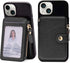 M-Plateau Small Wallet for Women Large Capacity with ID Window, Phone Wallet with 3M Adhesive Card Holder for Phone Case (Compatible with Most Sma...