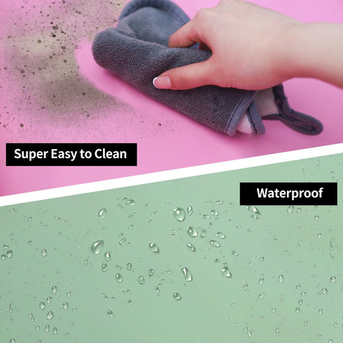 Repotting Mat for Indoor Plant Transplanting and Mess Control 29"x 29" Thickened Waterproof Potting Tray Foldable Succulent Potting Mat Portable G...
