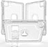 Case for iPad Air 5th/ 4th Generation Case (2022/2020) 10.9'', for iPad Pro 11 Inch (4th/3rd/2nd/1st Gen), Hard Sturdy Slim Cover for iPad Air 5 4...