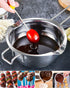 Stainless Steel Double Boiler Pot for Melting Chocolate, Candy and Candle Making (18/8 Steel, 2 Cup Capacity, 480ML)...