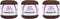 Aunt Lydia Classic Fudge Brown Crochet - 3 Pack of 350y/320m - Cotton - Gauge 10 - Crochet......