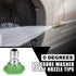 X AUTOHAUX 25 Degrees High Pressure Washer Spray Nozzle Tips Quick Connector Green 5 Pcs...