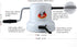Coconut Scrapper Pealer Grater Shredder with Vacuum Base with Indian Mixers and Wet Grinder...