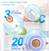 Mini USB Fridge Deodorizer, Portable Rechargeable Refrigerator Deodorizer, Odor Eliminator Reusable Deodorizer for Home, Freezer, Car, Closet, War...