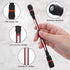 4 Pieces Spin Cool Pens, Rolling Finger Spin Game Pens with Weighted Ball Anti-Slip Stationery Set with Refills Black Ink for Students Entertainme...