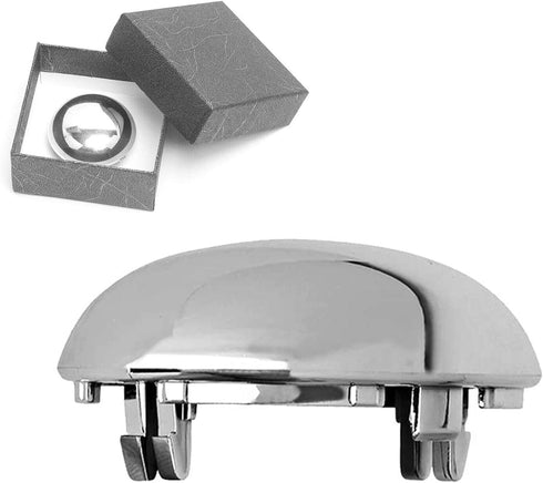 BASIKER F150 Shifter Knob Chrome Cap for 2004 2005 2006 Ford F-150 Patent Pending with Stronger Clips - Install in Seconds - Triple Chrome Plated...