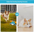 Crawling Crab Dog Cat Toys, Escaping Crab Dogs Cats Toy with Obstacle Avoidance Sensor Interactive Pet Toys with Music Sounds & Lights for Dogs Ca...