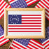 American Flag Stencil Star Stencils for Painting Union 50 Stars 1776 Military We The People Template for Flag Patriotic Wood Burning Stencils for ...