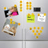 MORCART 30PCS Emoji Magnets for Fridge, Refrigerator Magnets for Locker Whiteboard Decorative School Cabinets Office Cubicle Magnetic Board Kitche...